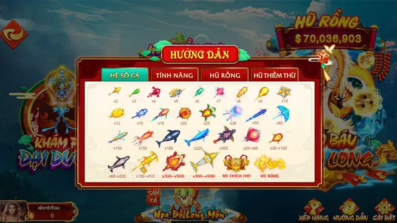 Tìm hiểu trò chơi hứng khởi bắn cá Thủy cung